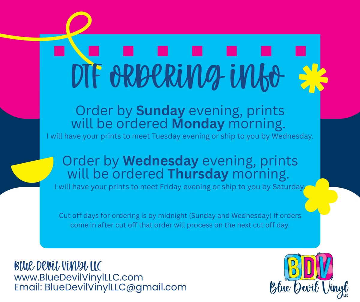 DTF Print Order