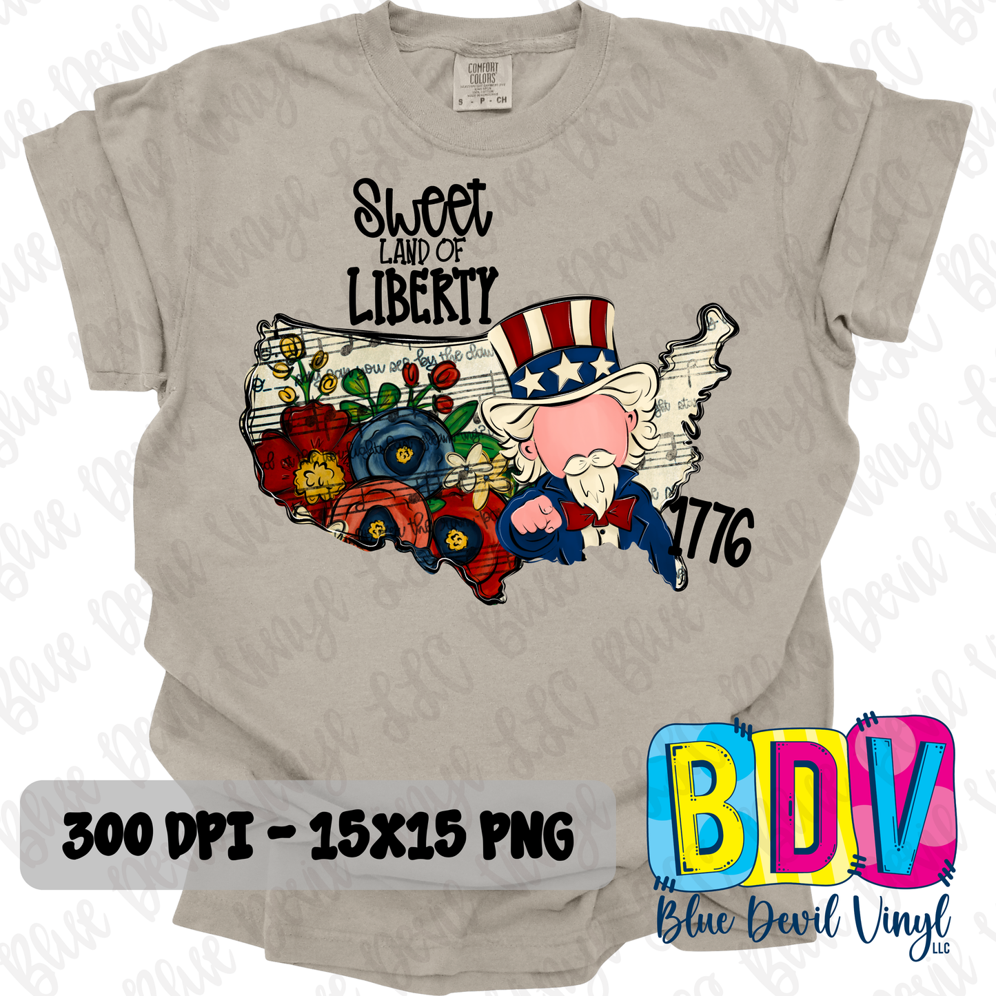 Sweet Land of Liberty PNG file