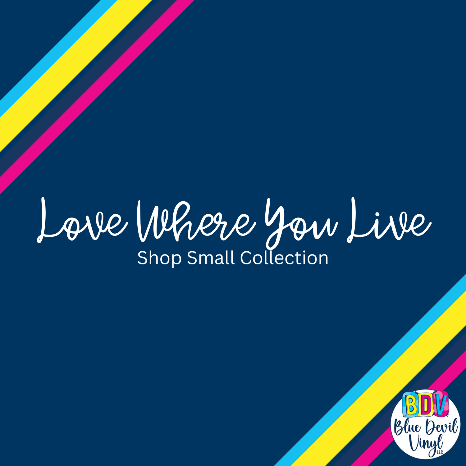 Love Where You Live T-shirt Cover Image for Collection