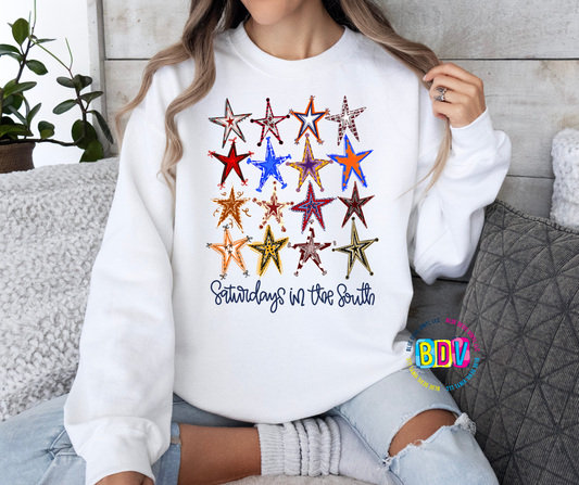 Saturday's in the South T-shirt/Crewneck