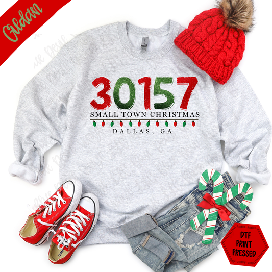 Small Town Christmas - Adult Crewnecks