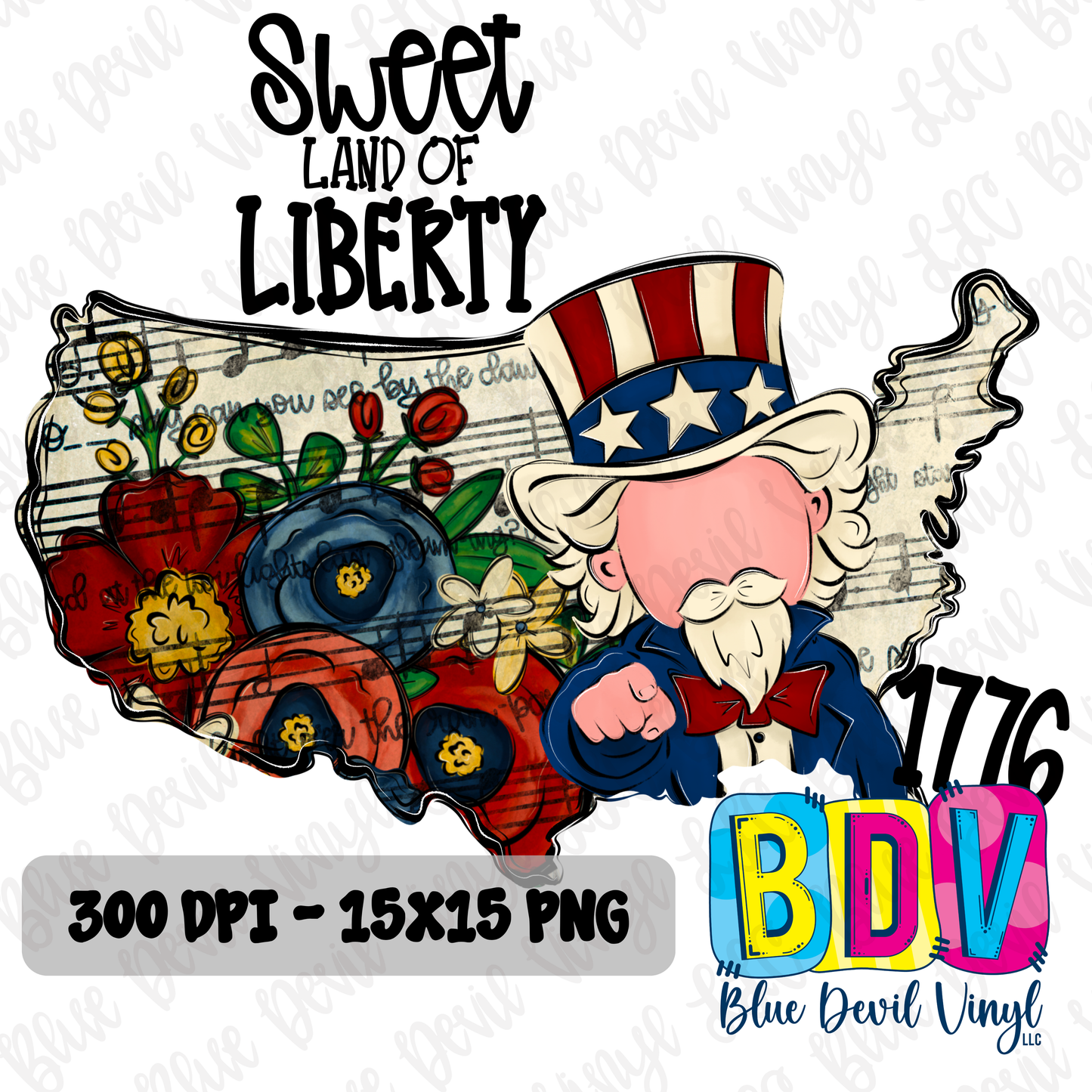 Sweet Land of Liberty PNG file