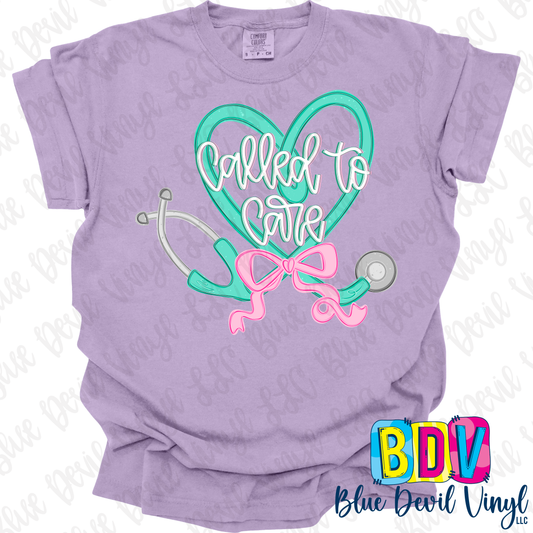 Called to Care Comfort Color Tee