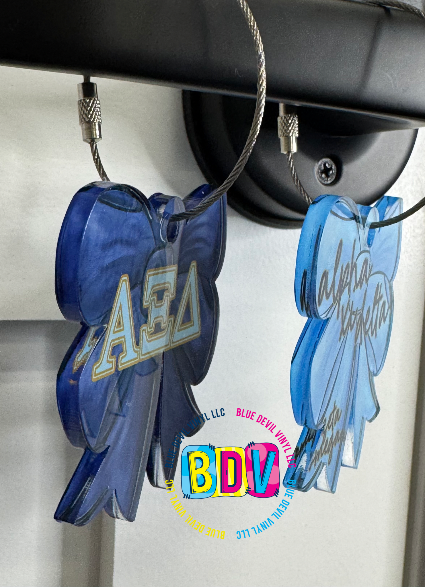 Alpha XI Delta Tags - Side 
