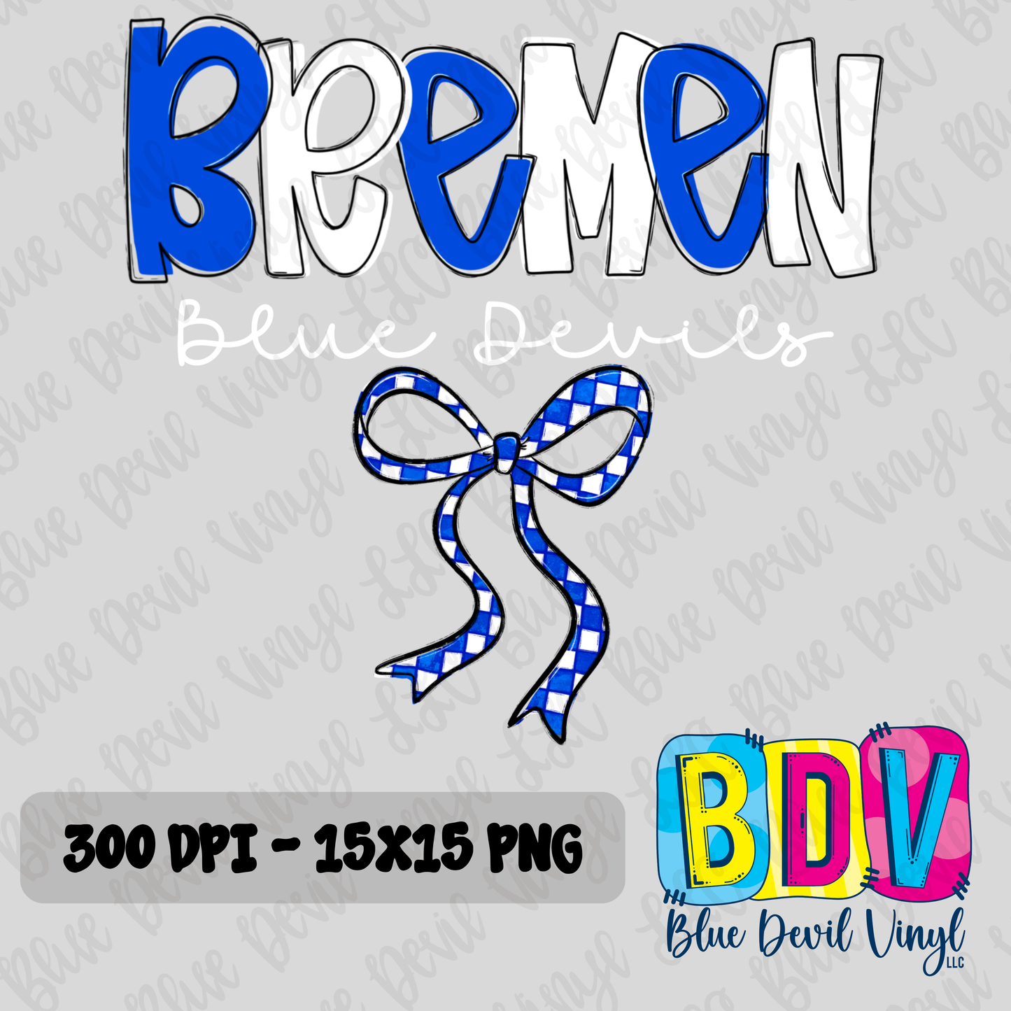 Bremen Blue Devils with Bow
