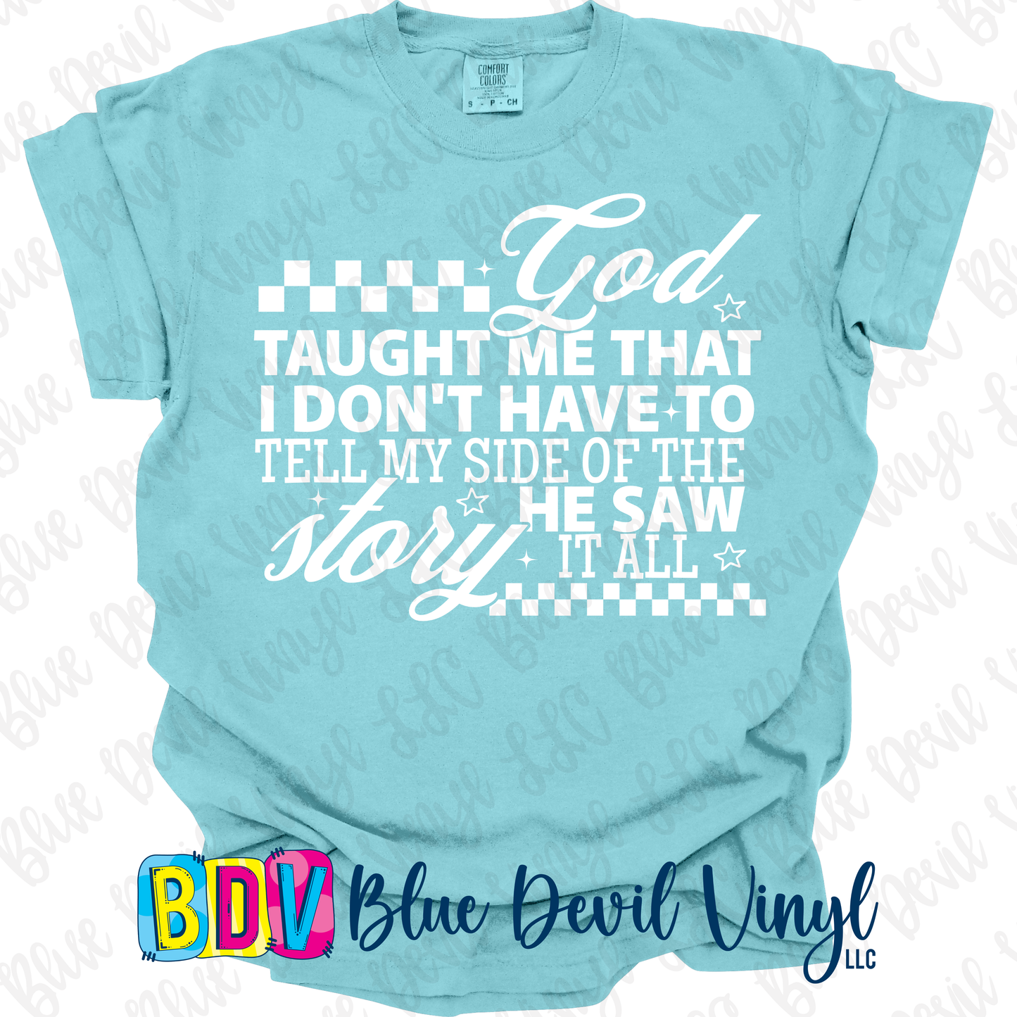 Comfort Color T-Shirts - God Taught Me T-Shirt