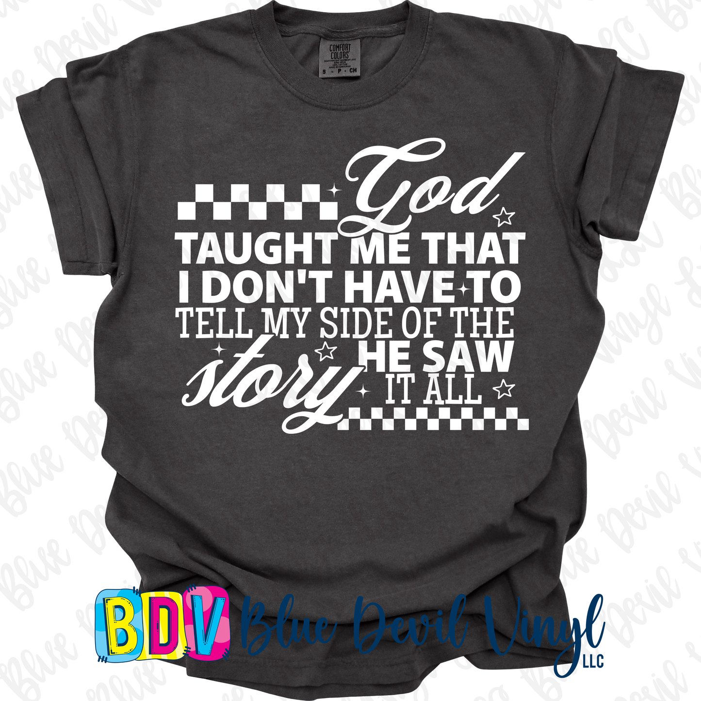 Comfort Color T-Shirts - God Taught Me T-Shirt
