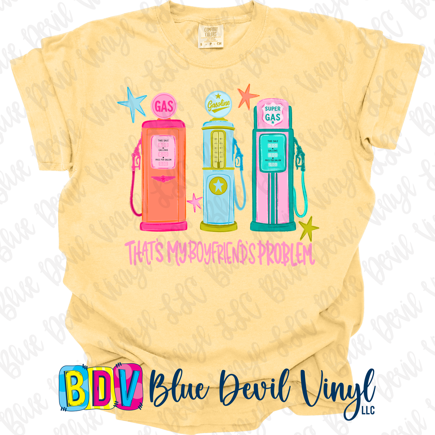 Husbands/Boyfriend Problem Comfort Color Tee