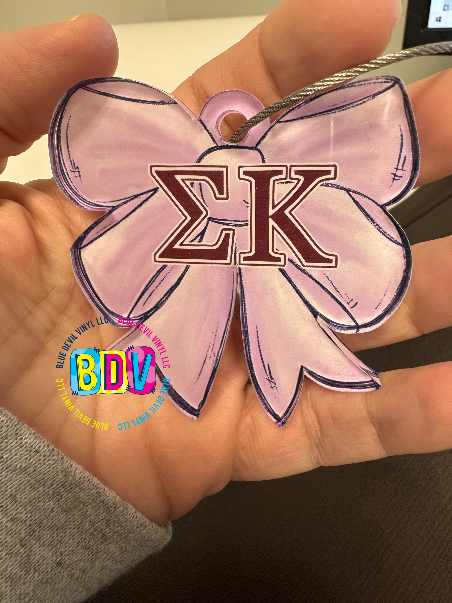 Greek Life Bag Tags - Sigma Kappa