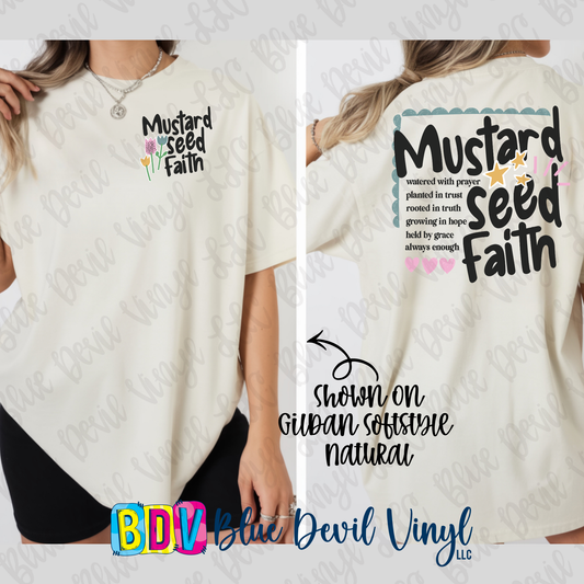 Mustard Seed Faith - Gildan Softstyle Tee