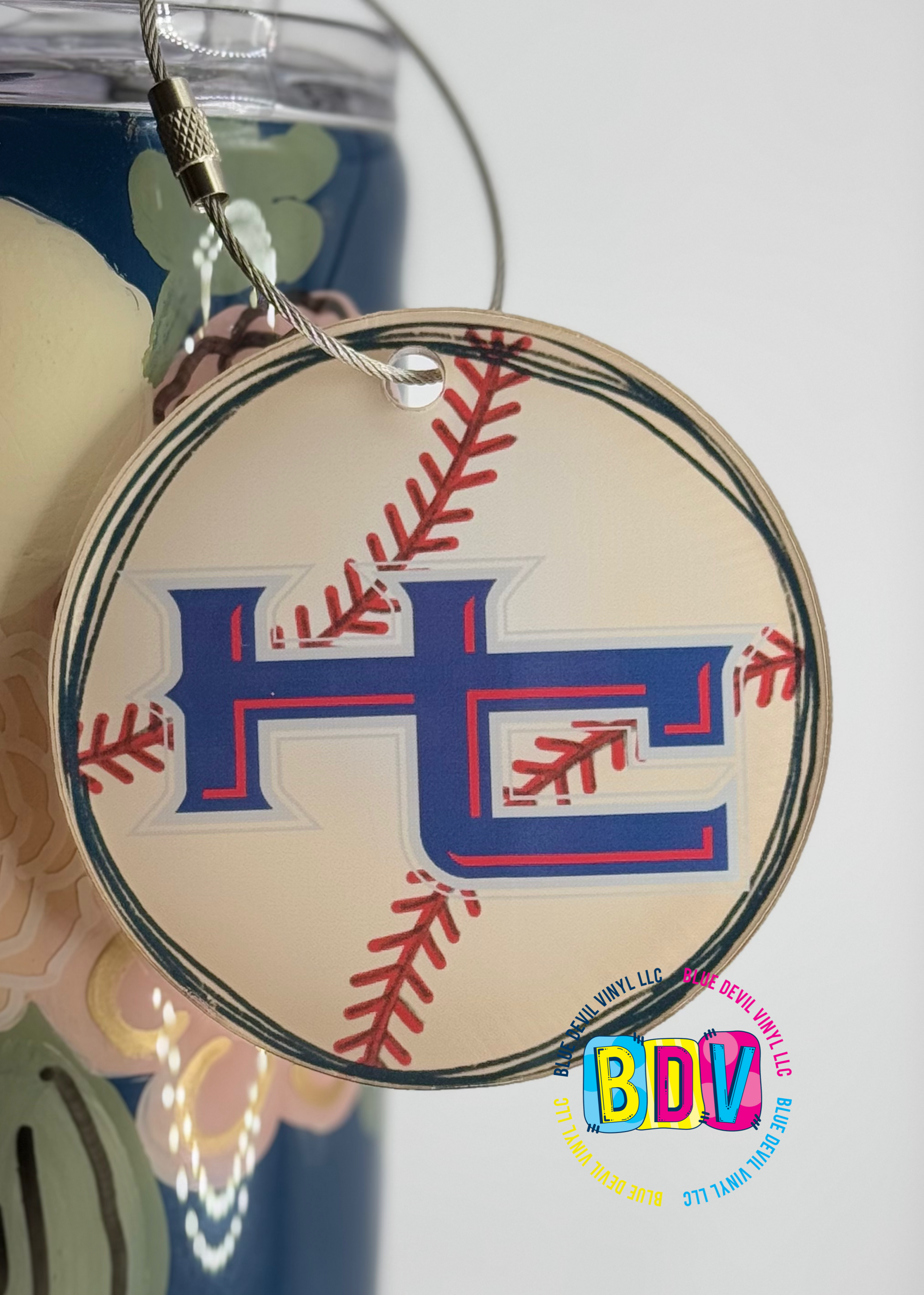 HC Baseball Bag Tag 