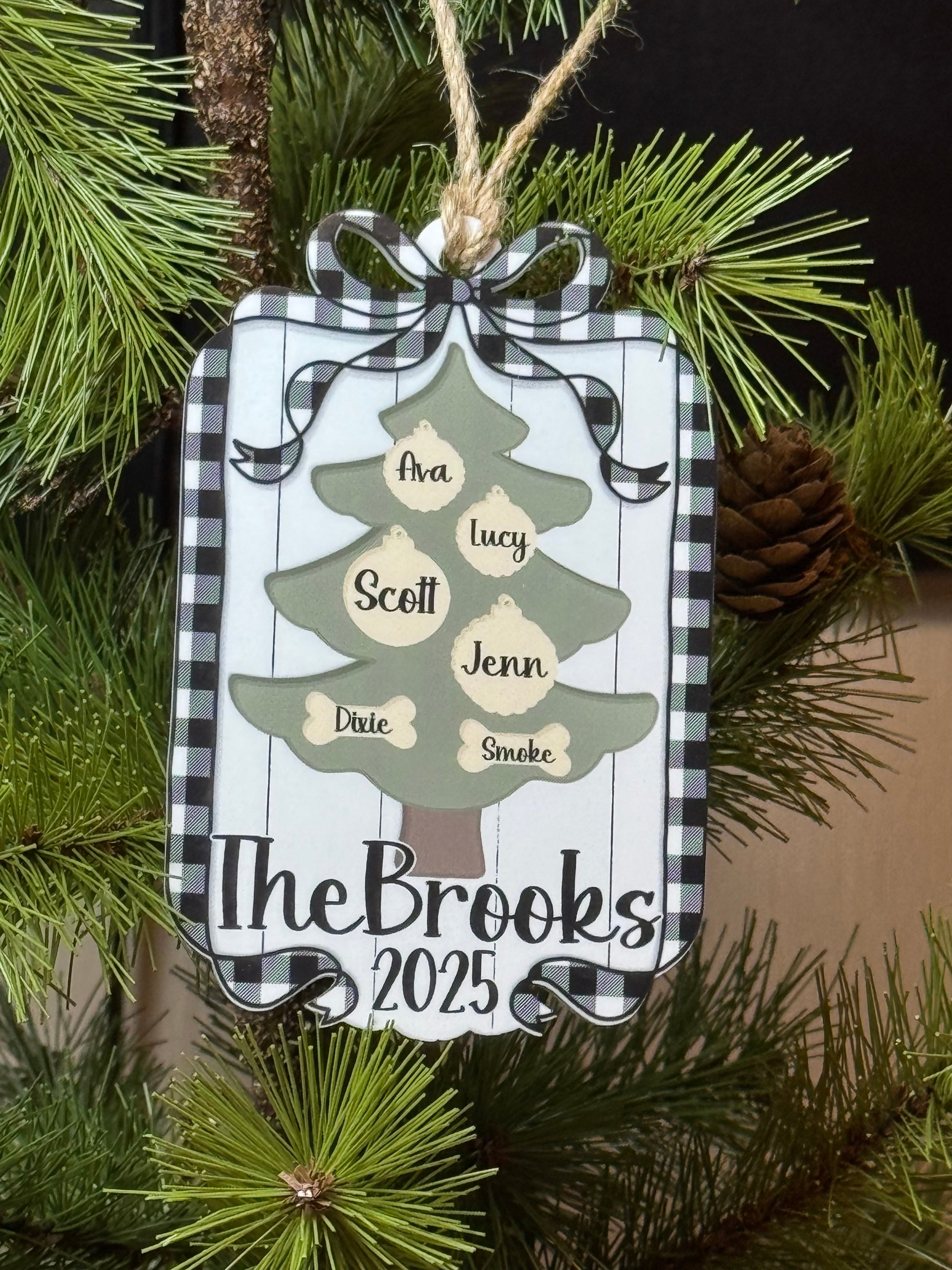 Decorative Christmas Ornament - Sample in 2D